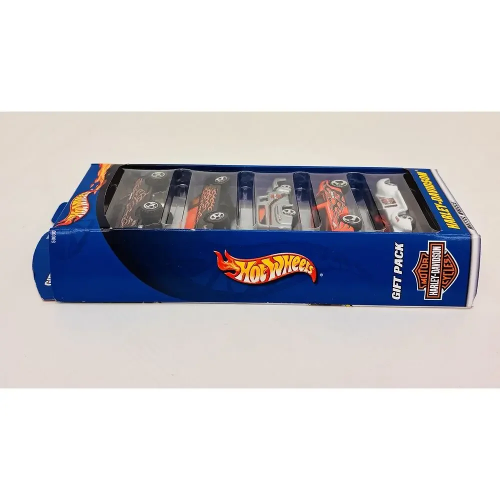 Hot Wheels 1:64 Harley Davidson Truck Gift Pack 5 Truck Set 50030 New Sealed